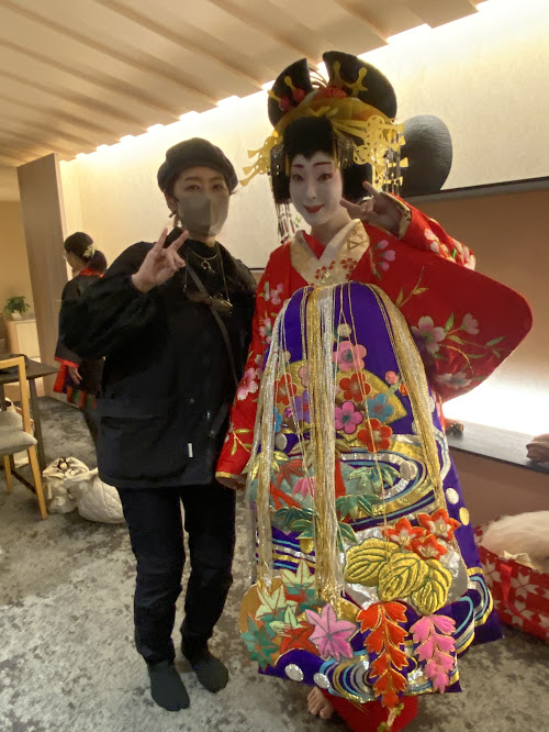 御園通商店街花魁道中　百狐夜行